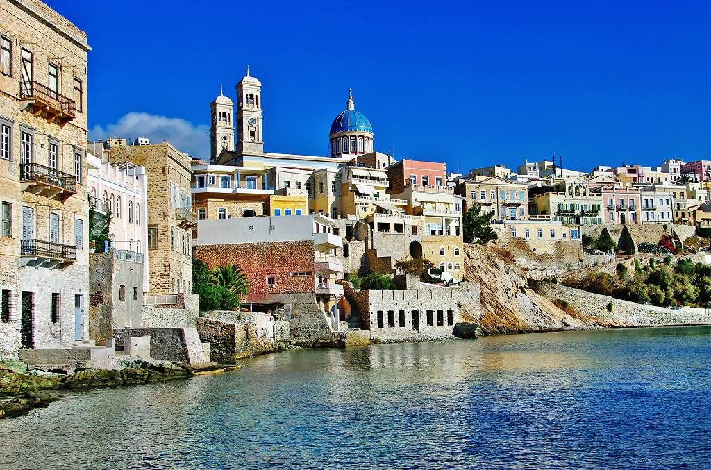 Ερμούπολις, Βαπόρια