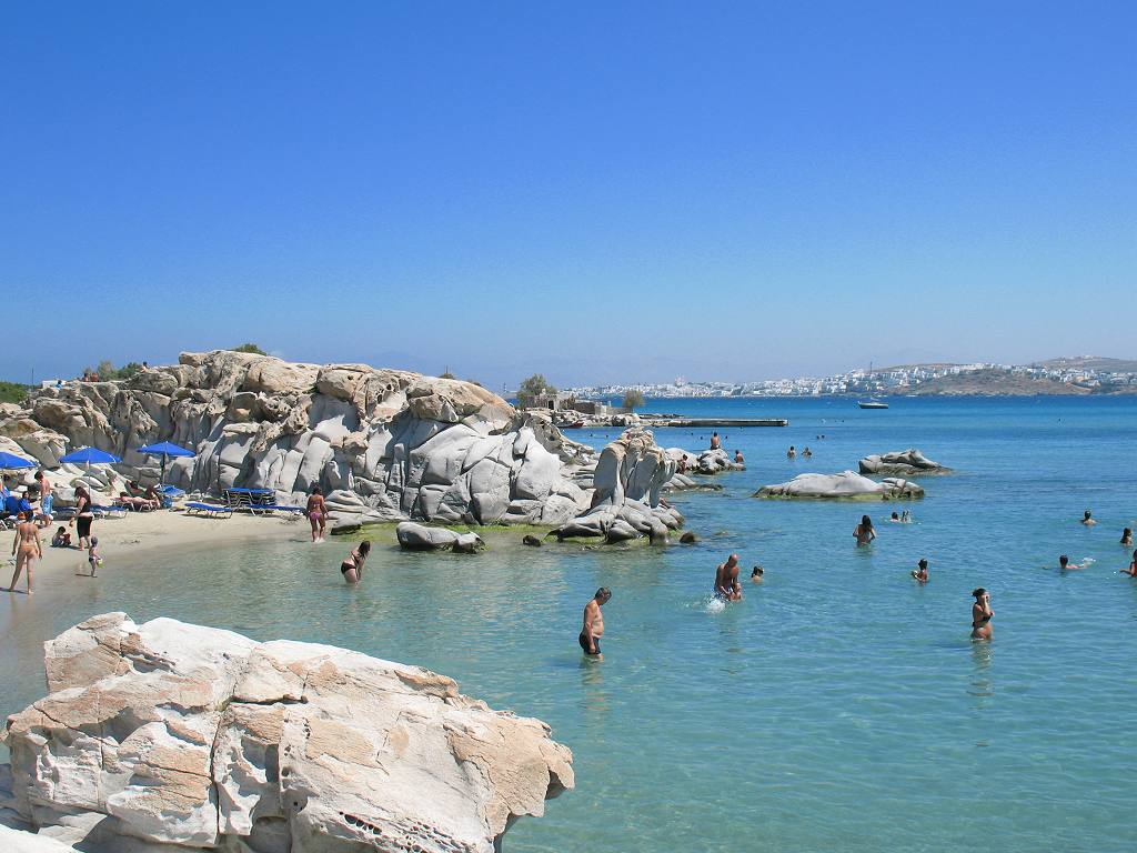Πάρος, Κολυμπήθρες
