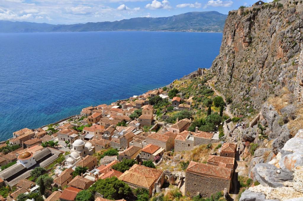 Στη μυθική, πετρόκτιστη, μεσαιωνική καστροπολιτεία της Μονεμβασιάς
